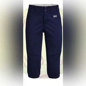 NEW Under Armour Womens RBI Low Rise Softball Pant SZ M